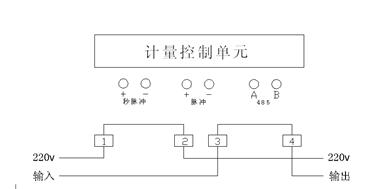 DDSF879型單相電子式復費率電能表接線圖